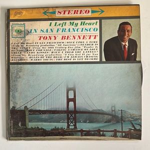 Vintage vinyl record Tony Bennett